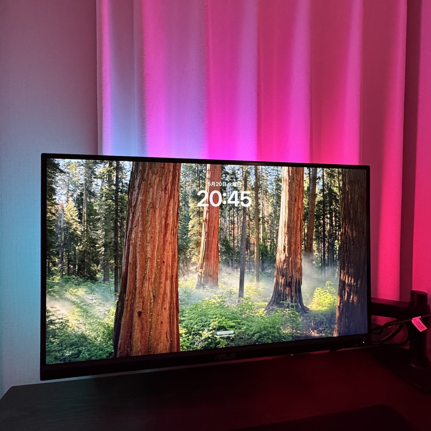 PCライトリボン 24~27インチPCモニター対応